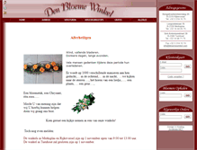 Tablet Screenshot of bloemewinkel.com